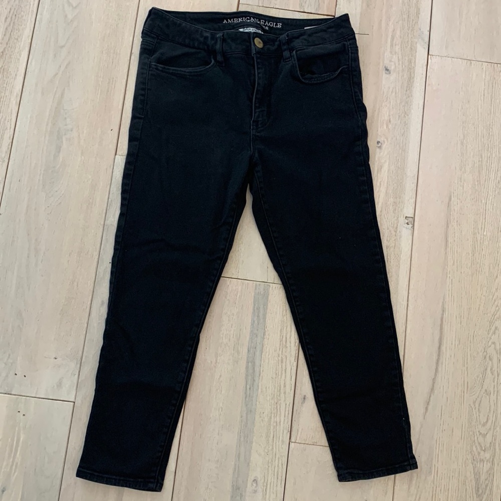 AEO High Rise Jegging Crop Super Strecth Pants